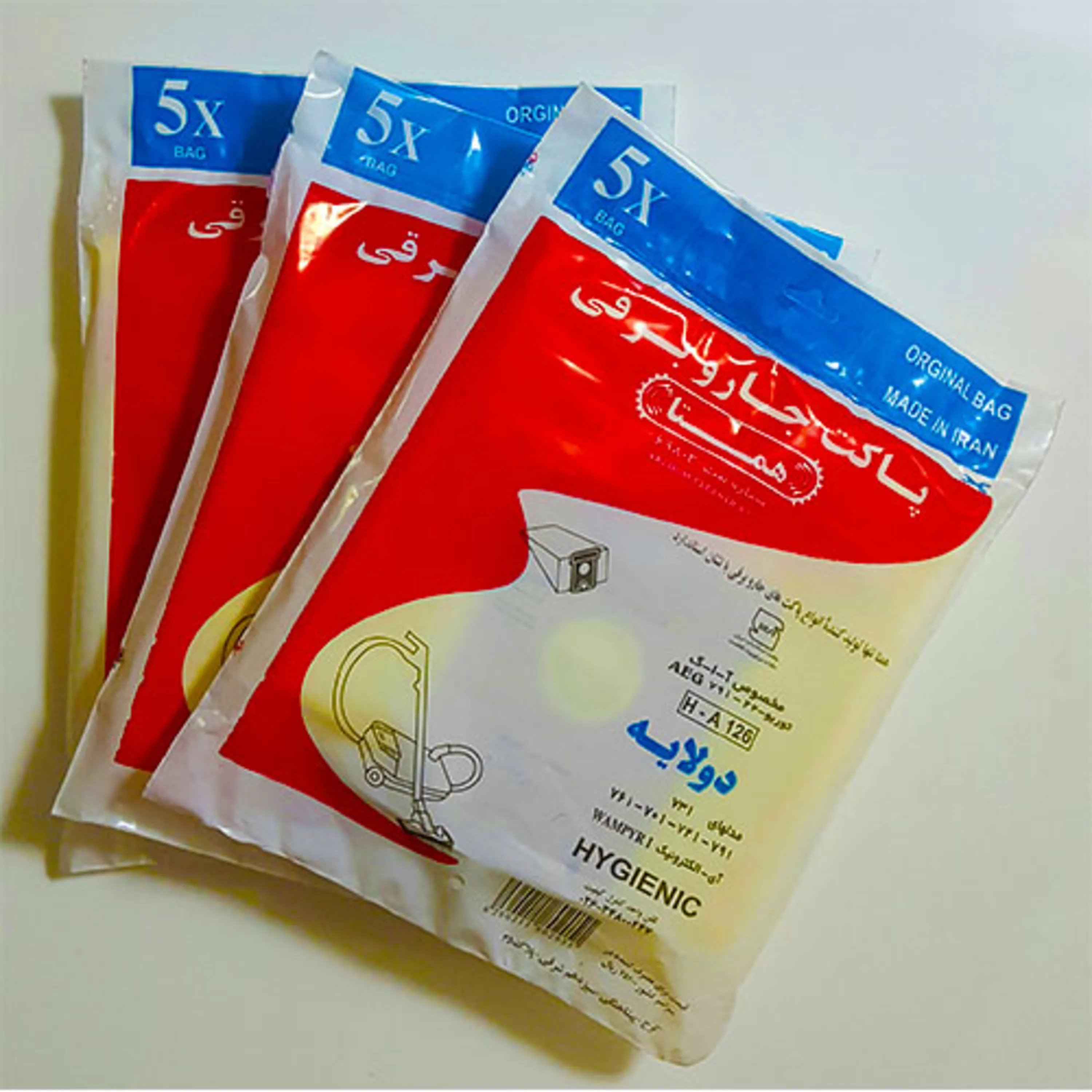 سه بسته پاکت جاروبرقی آاگ توربو 22 همتا سه بسته پاکت جاروبرقی آاگ توربو 22 همتا